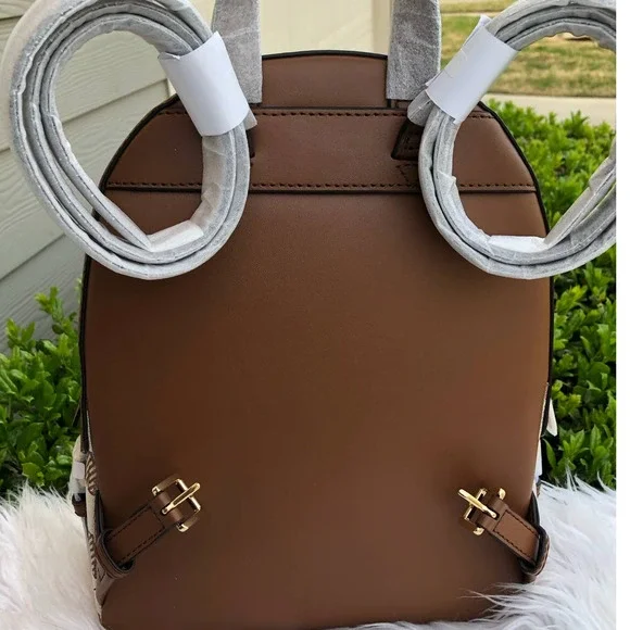 New 🎀 Michael Kors Medium Backpack & Double Zip  Wallet Set - Picture 7 of 16